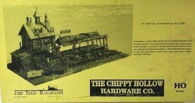 Fine Scale Miniatures 260 HO The Chippy Hollow Hardware Laser-Cut Craftsman Kit