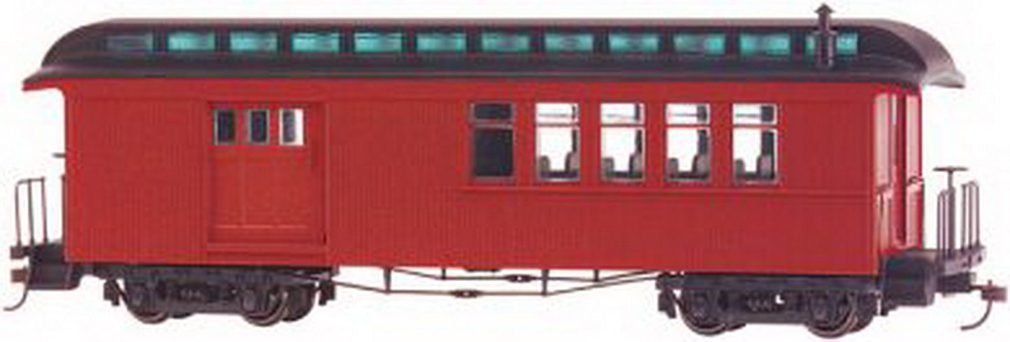 Bachmann 26198 On30 Painted & Unlettered Combine w/Lighted Interior Car