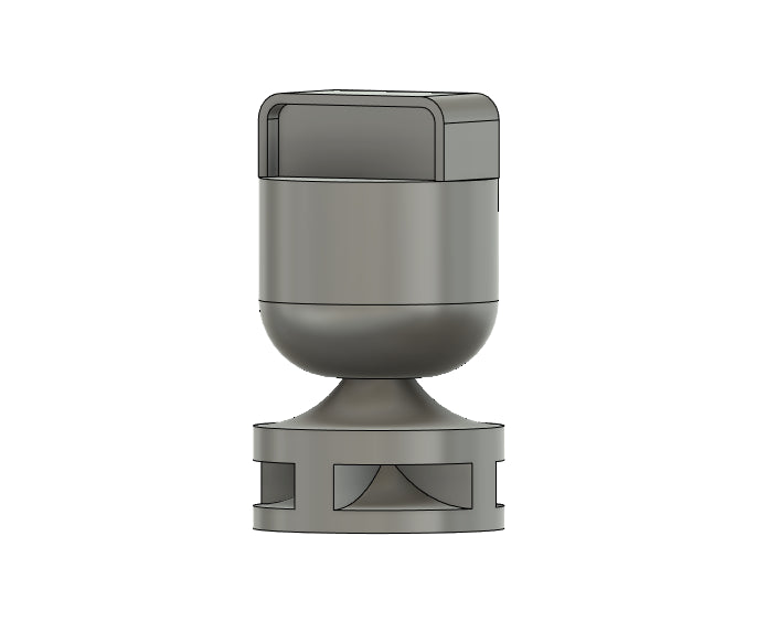 CMR Products 415-8505 HO Undecorated Graham White E Bell (Pack of 2)