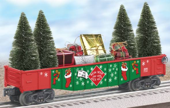 Lionel 6-26368 Christmas Gondola with Trees & Presents