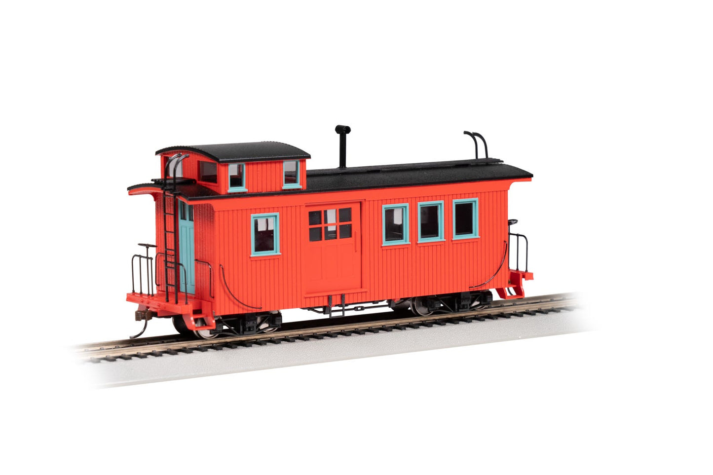 Bachmann 26703 On30 Undecorated Red Wood Side-Door Caboose