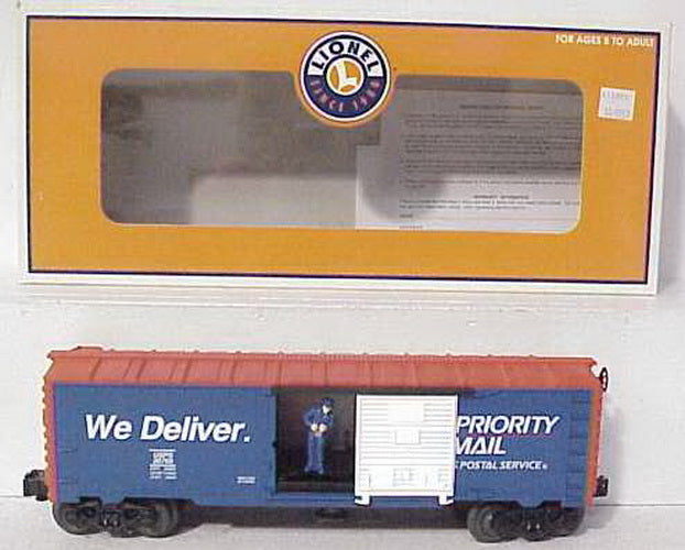Lionel 6-26766 O Gauge Priority Mail Operating Boxcar