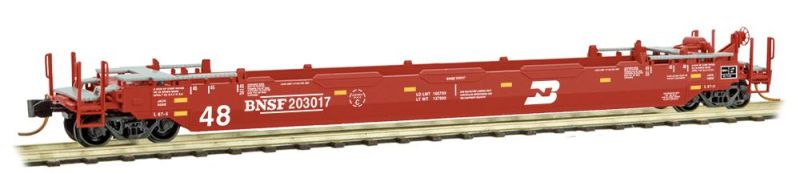 Micro-Trains 13500021 N BNSF 70' Husky Stack Well Car #203017