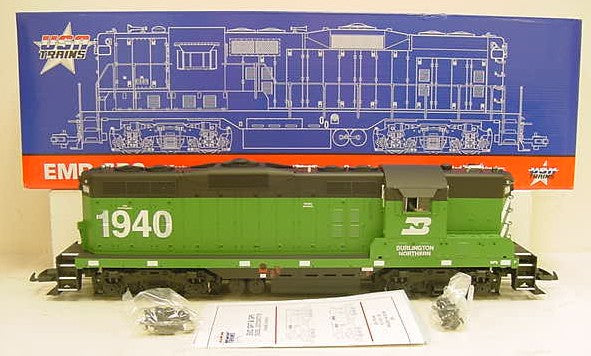 USA Trains R22113 G Burlington Northern EMD GP9 Diesel Locomotive #1942