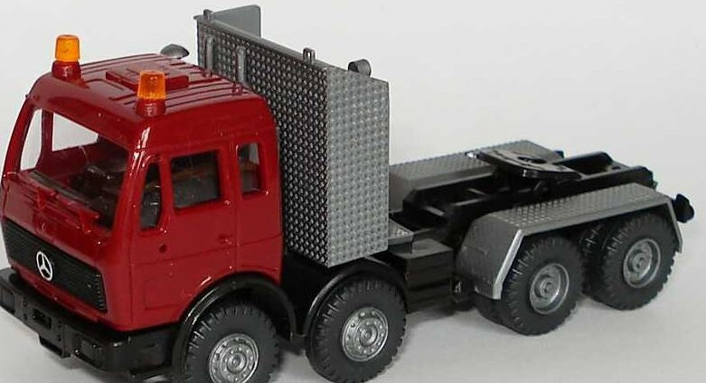 Roskopf 483 HO Scale Heavy Duty Truck Wine Red