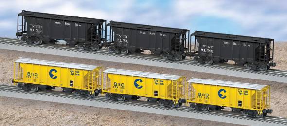 Lionel 6-27033 Chessise System PS-2 3-Car Hopper