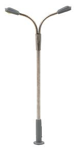 Faller 272221 N LED Street Light - 2 Arm Lamp Post