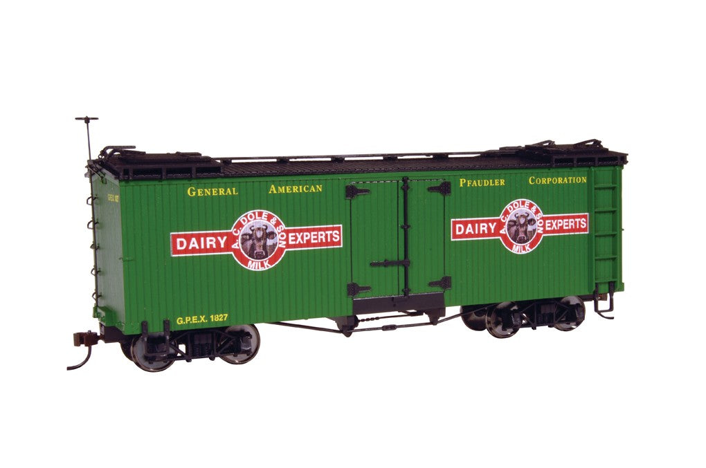 Bachmann Spectrum 27402 On30 Scale A.C. Dole & Son Dairy Wood Reefer Car