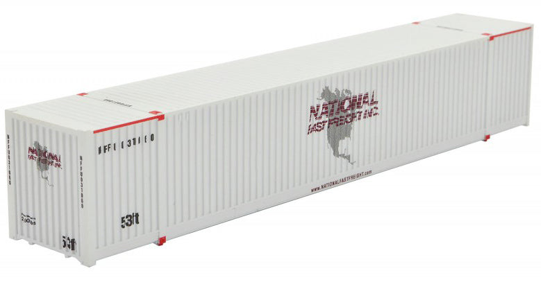 Micro-Trains 46900101 N National Fast Freight 53' Corrugated Container #031060