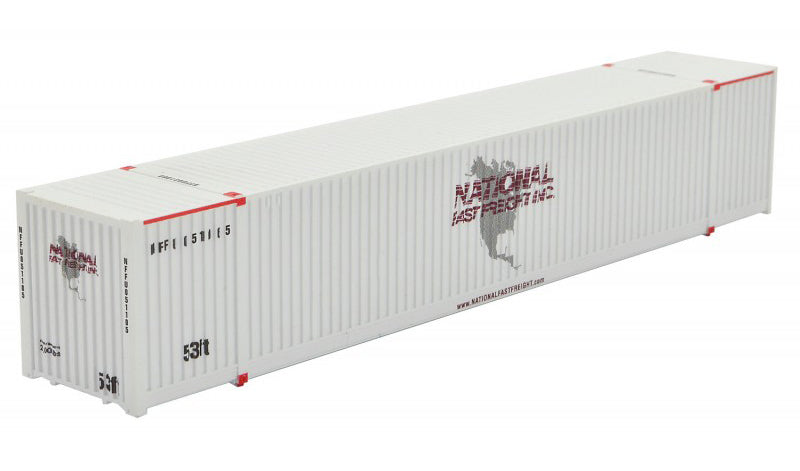 Micro-Trains 46900102 N National Fast Freight 53' Corrugated Container #051105