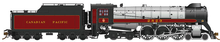 Rapido Trains 600003 HO Canadian Pacific Royal Hudson Class H1c Steam Loco #2829