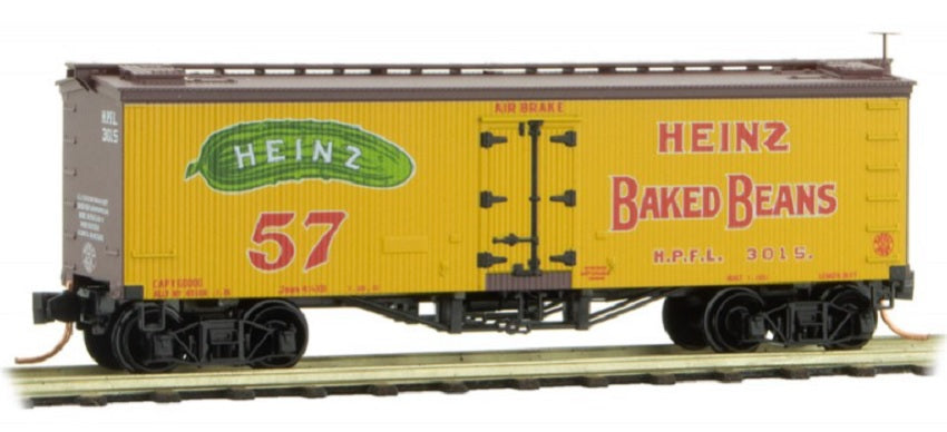Micro-Trains 05800440 N HJ Heinz 36' Wood Sheathed Ice Reefer #3015