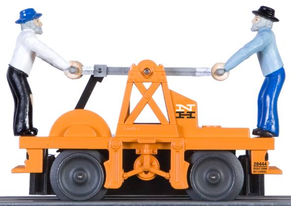 Lionel 6-28444 New Haven Operating Handcar
