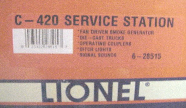 Lionel 6-28515 C-420 Service Station Diesel Locomotive #1900-2000