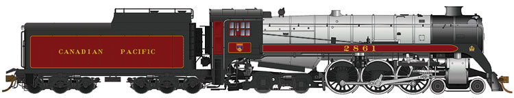 Rapido Trains 600511 HO Canadian Pacific Royal Hudson Class H1e Steam Loco #2861