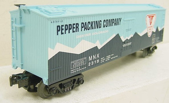 MTH 30-7816 O Gauge Pepper Packing Refrigerator Car #2319