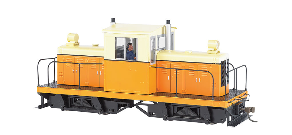 Bachmann 29202 On30 Unlettered Whitcomb 50-Ton Center-Cab Diesel Locomotive