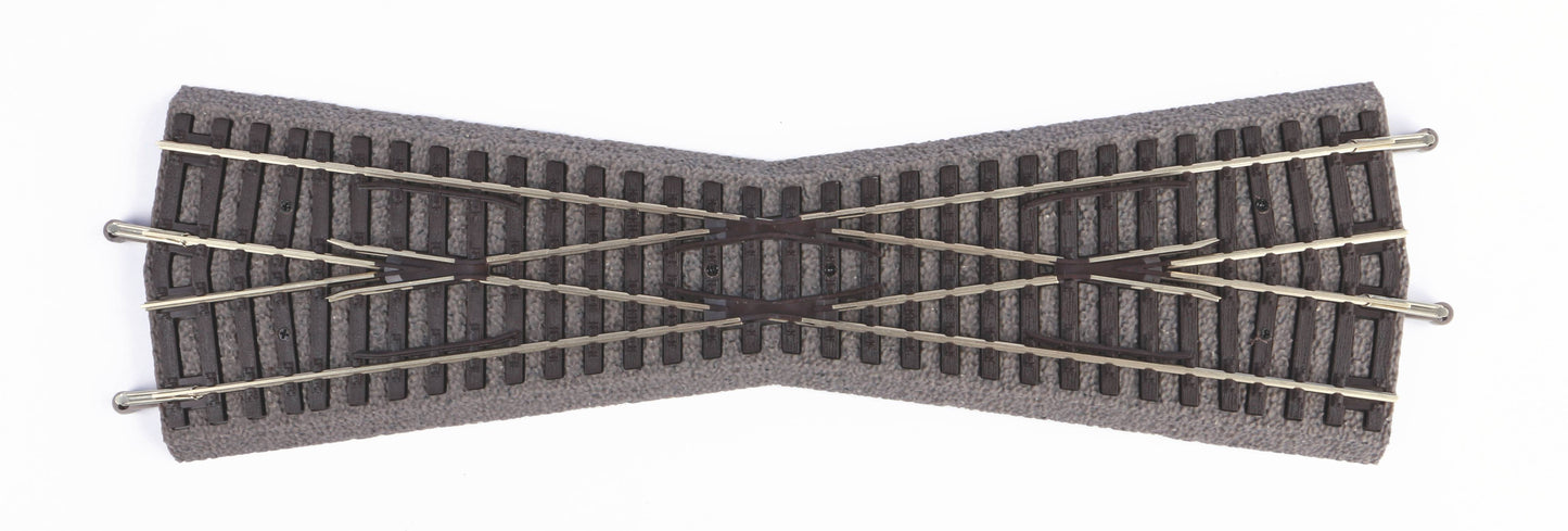 Piko 55440 HO K15 15 Degree 239mm Crossing A-Track with Roadbed