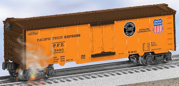 Lionel 6-29830 O Gauge Pacific Fruit Express Hot Box Reefer #5890