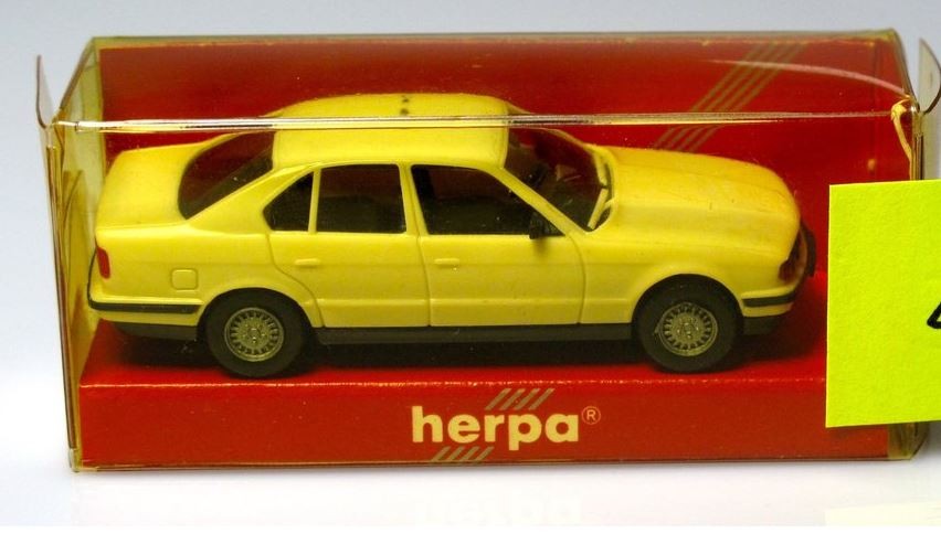 Herpa 4110 HO BMW 525i Taxi Blanco