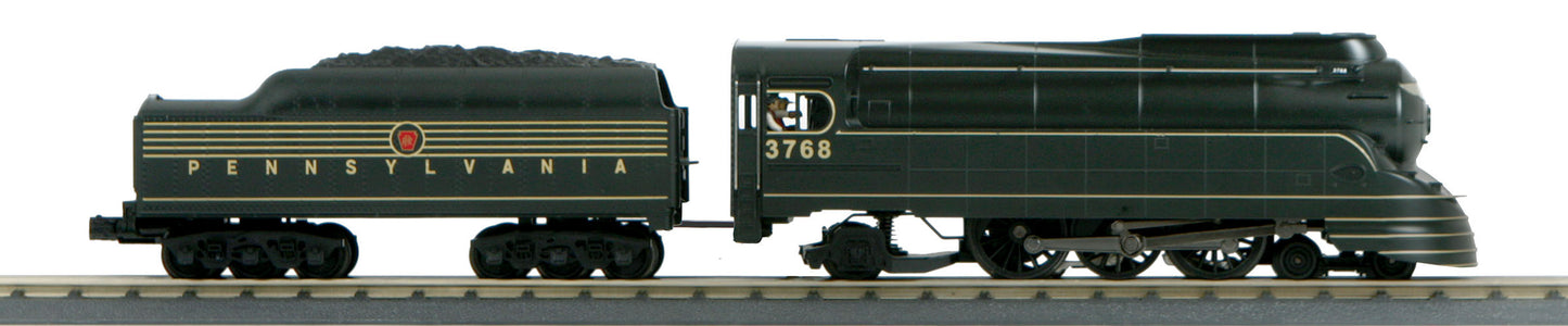 MTH 30-1719-1 O PRR 4-6-2 Torpedo Steam Engine with Proto-Sound 2.0 #3768