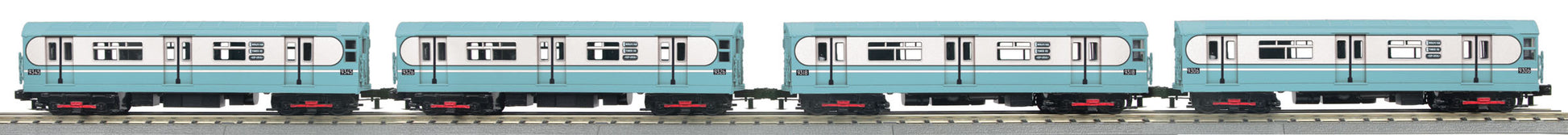 MTH 30-20355-1 O MTA R-33 Subway Set with Proto-Sound 3.0 (Set of 4)