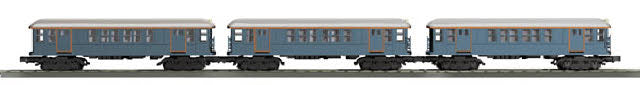 MTH 30-2760-3 O New York Transit Q Type Subway Non-Powered Add-on Set (Set of 3)