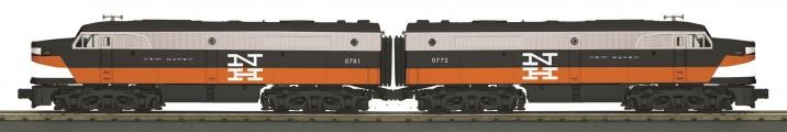 MTH 30-2856-1 New Haven Alco PA AA Diesel Engine Set w/PS 2.0 #0772/0781