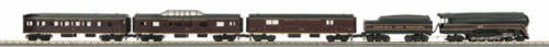 MTH 30-4183-1 N&W 4-8-4 Bantam J O Gauge Steam Passenger Train Set w/PS2