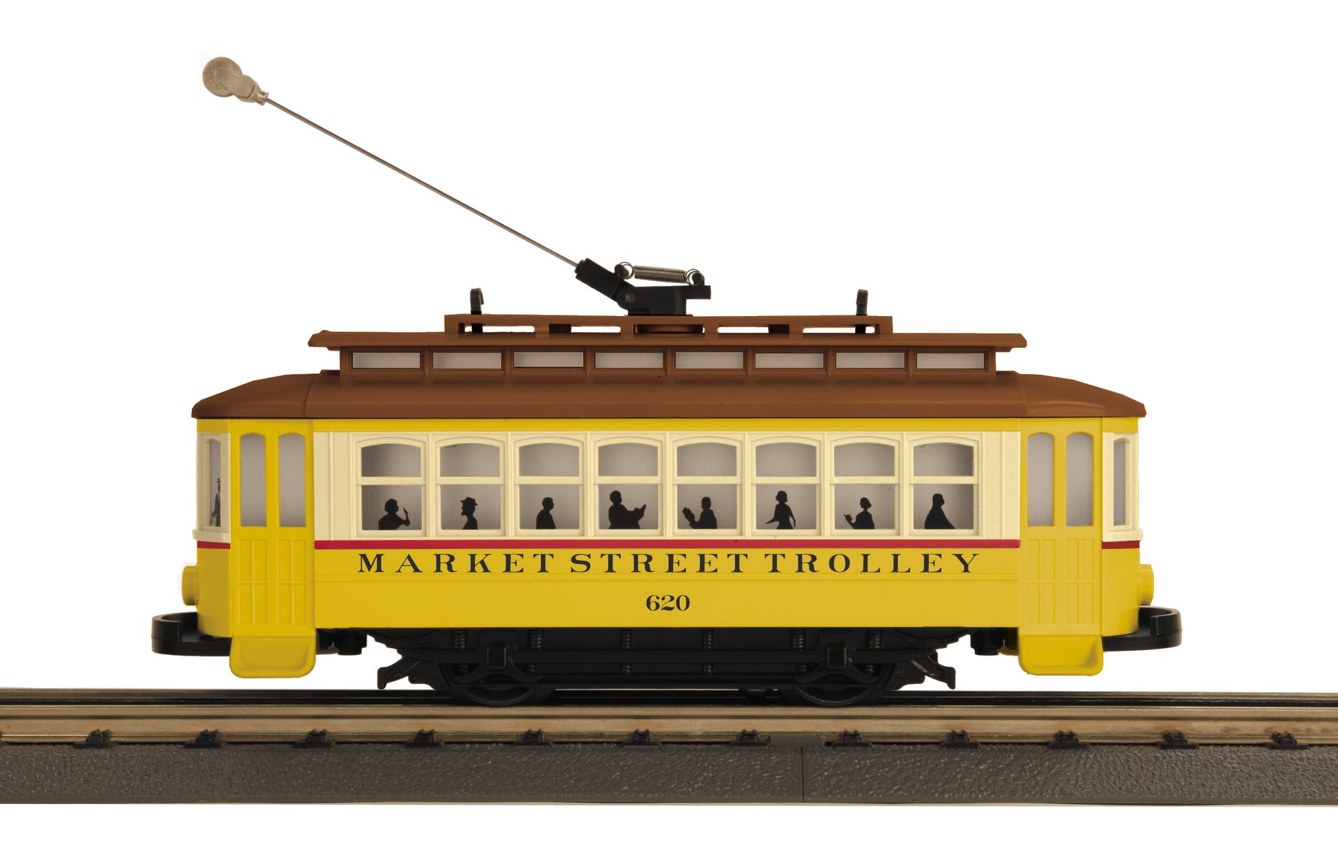 MTH 30-5201 O Market Street Bump-N-Go Trolley #620