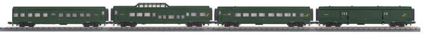 MTH 30-67604 4-CAR 60' STREAM. ABS PASS CONRAIL