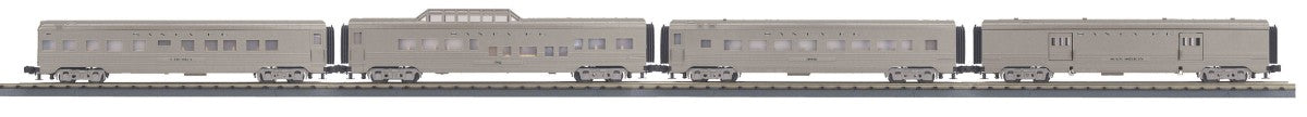 MTH 30-67831 O Santa Fe RailKing 60' Streamlined Pasenger Car (Set of 4)