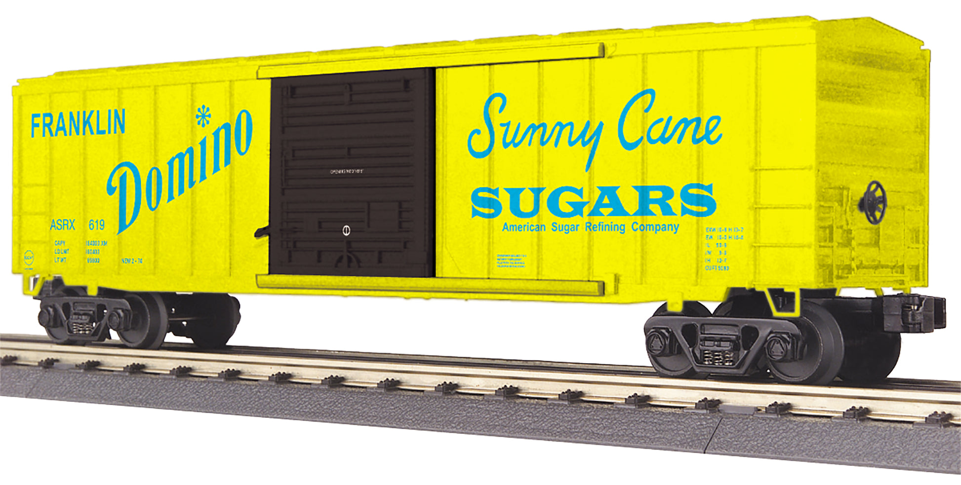 MTH 30-71071 O Amstar Domino 50' Modern Boxcar #619