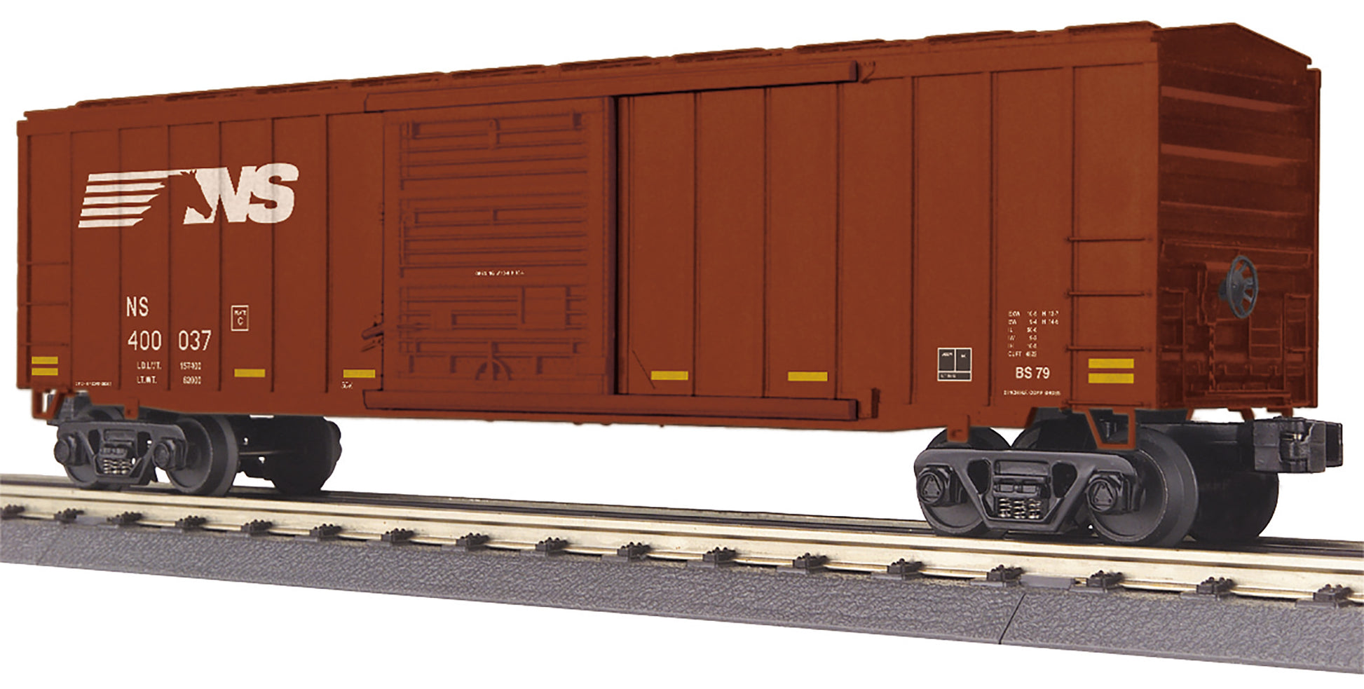 MTH 30-71090 O Norfolk Southern RailKing 50’ Modern Box Car #400037
