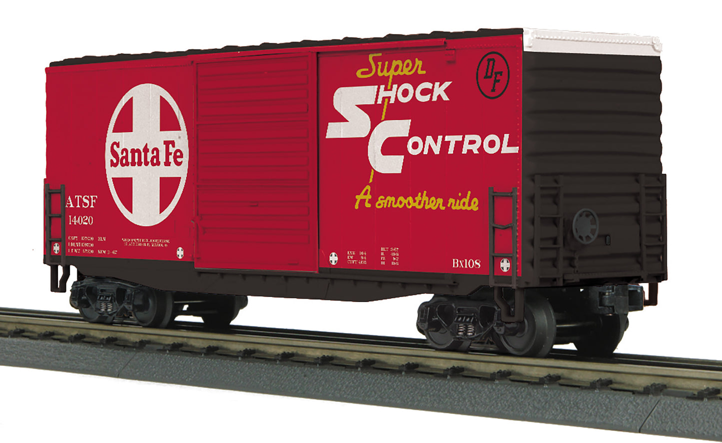 MTH 30-71139 O Santa Fe RailKing 40’ High Cube Box Car #14020