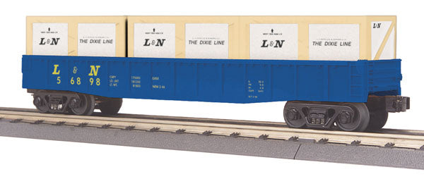 MTH 30-72015 Louisville & Nashville Gondola Car w/Crates