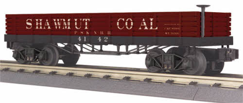 MTH 30-72017 O Gauge Pittsburgh, Shawmut and Northern Gondola #4142