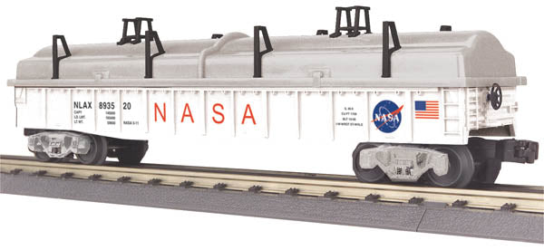 MTH 30-72068 O Gauge NASA Gondola Car w/ Cover