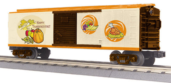 MTH 30-74603 Happy Thanksgiving Boxcar