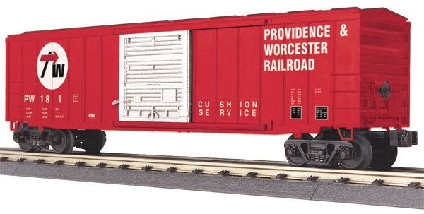 MTH 30-74630 O Gauge Providence & Worcester 50' Modern Boxcar #181