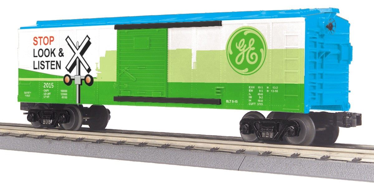 MTH 30-74819 General Electric Flashing Boxcar