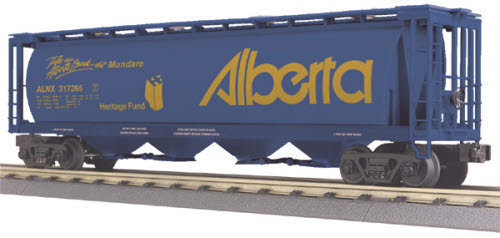 MTH 30-75289 Alberta 4-Bay Cylindrical Hopper Car