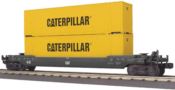 MTH 30-76258 Caterpillar Husky Stack Car