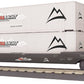 MTH 30-76259 O Gauge Coors Light Husky Stack Car