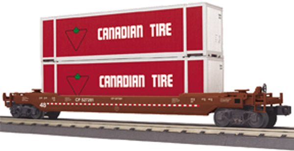 MTH 30-76393 HUSKY STACK CAR CANADIAN PACIFIC