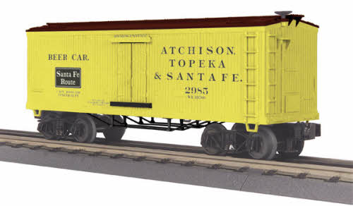 MTH 30-78066 Santa Fe 19th Century Reefer Car