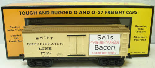 MTH 30-78069 O Gauge Swift 19th Century Reefer Car