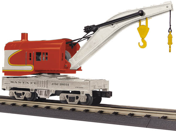 MTH 30-79290 Santa Fe Crane Car