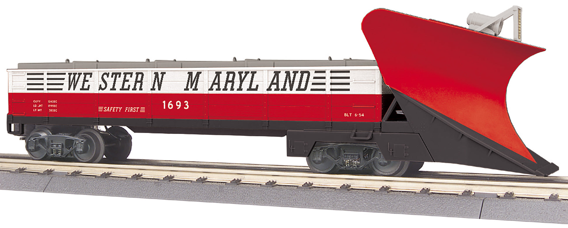 MTH 3079676 O Heavy Duty Snow Plow WM