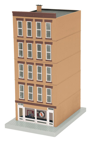 MTH 30-90125 5-Story Normandy Hotel w/Blinking Sign